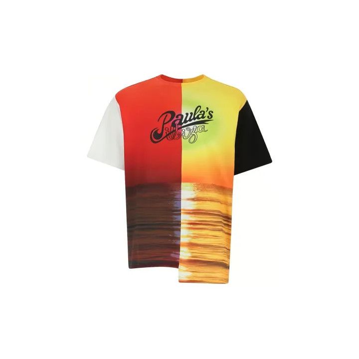 Loewe Loewe Sunset Print Color Block T-Shirt Size US M / EU 48-50 / 2 - 1 Thumbnail