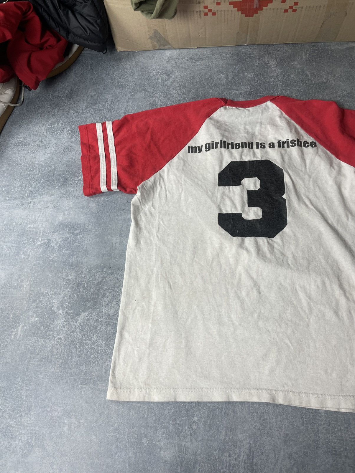 Vintage RARE TEAMSLUT Pornstar style funny Made in Usa tee t-shirt Size US L / EU 52-54 / 3 - 6 Thumbnail