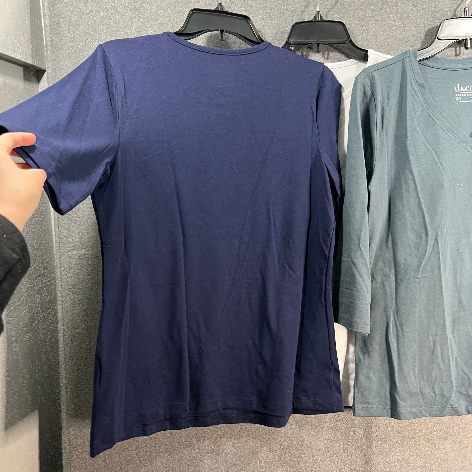 Other Denim & Co. Essentials Perfect Jersey Set of Three Size S / US 4 / IT 40 - 10 Thumbnail