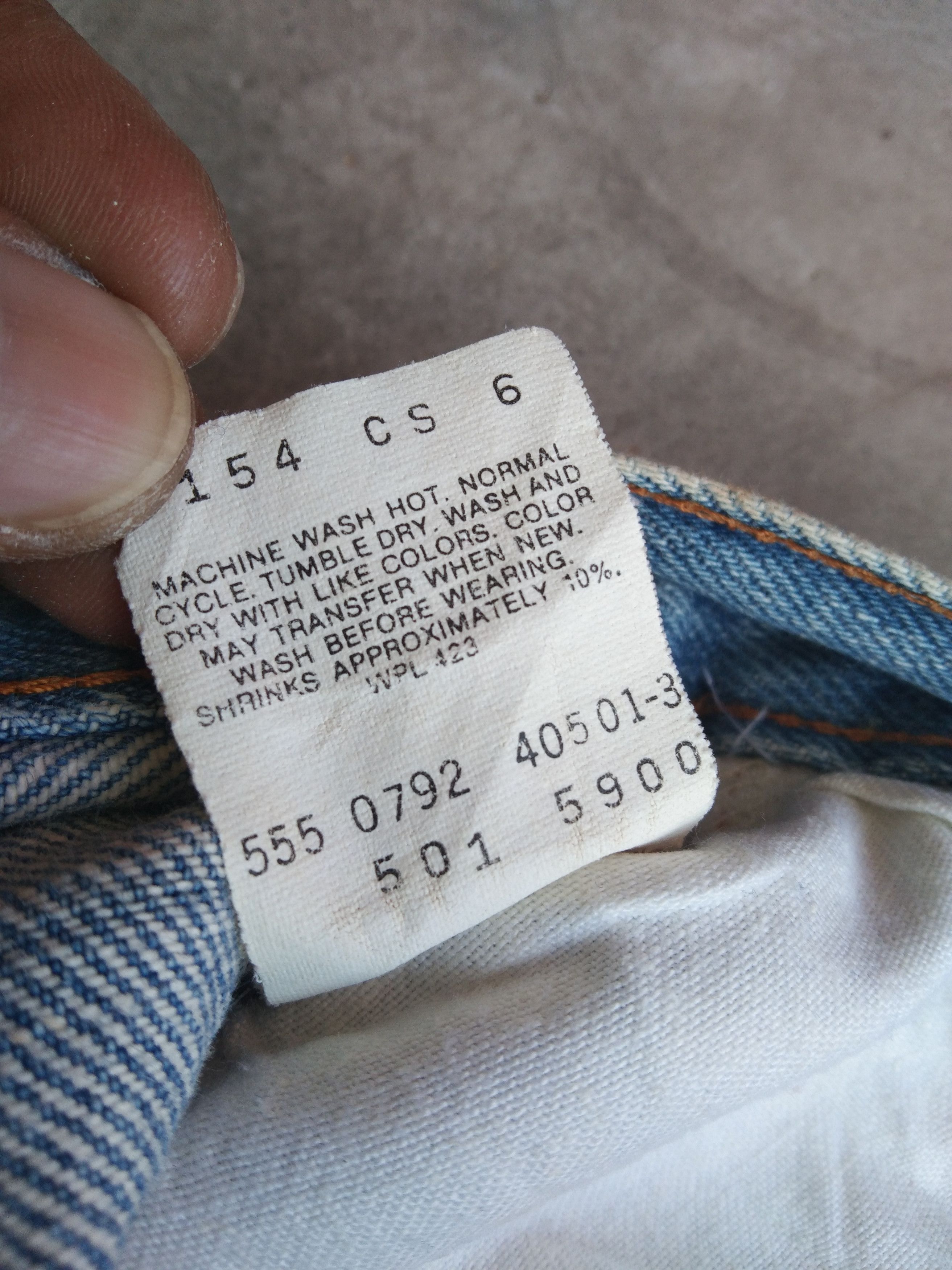 Levi's 90s Vintage Levi's 501 Made In USA Distressed Jeans 29x30 Size US 29 - 12 Thumbnail