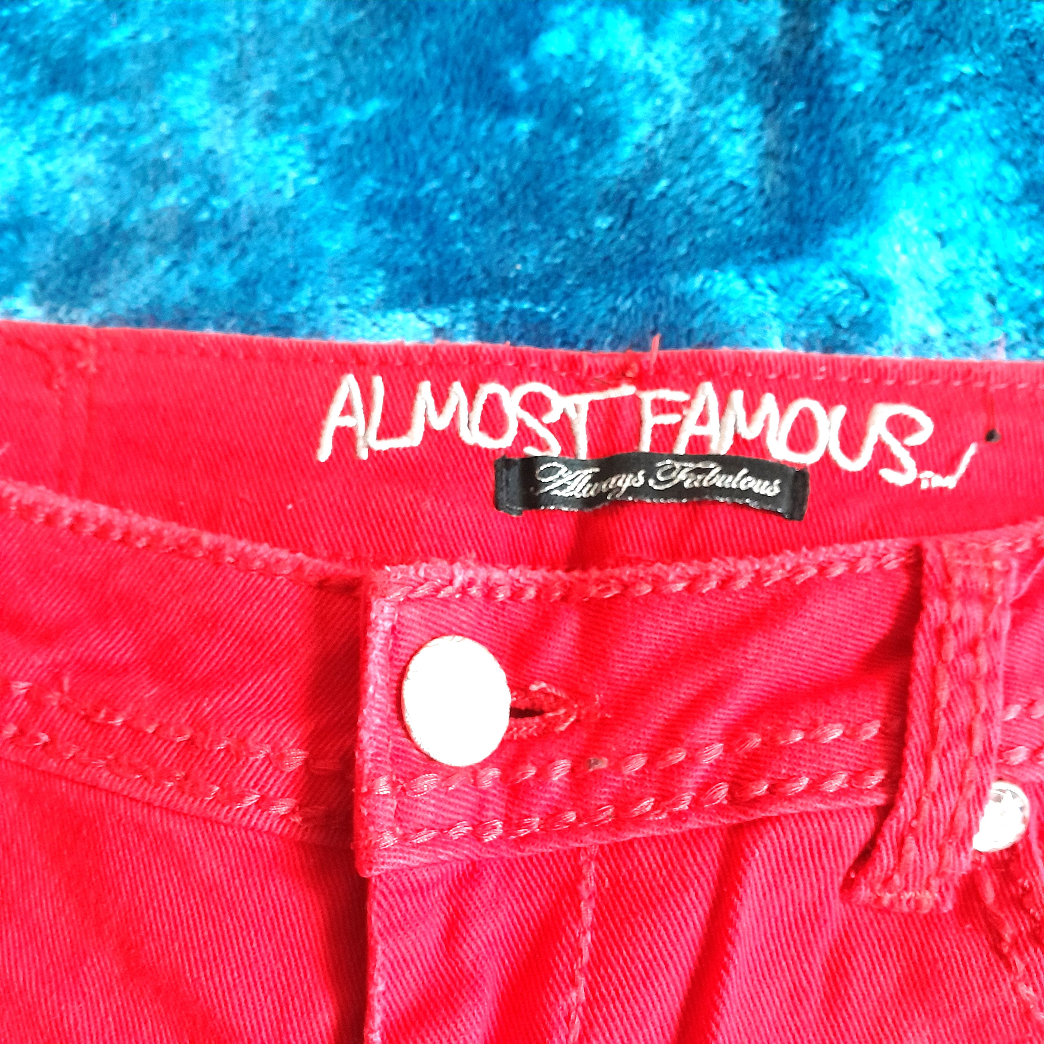 Other Almost Famous Always Fabulous Women’s Mid Rise Skinny Jeans Size 30" / US 8 / IT 44 - 6 Thumbnail