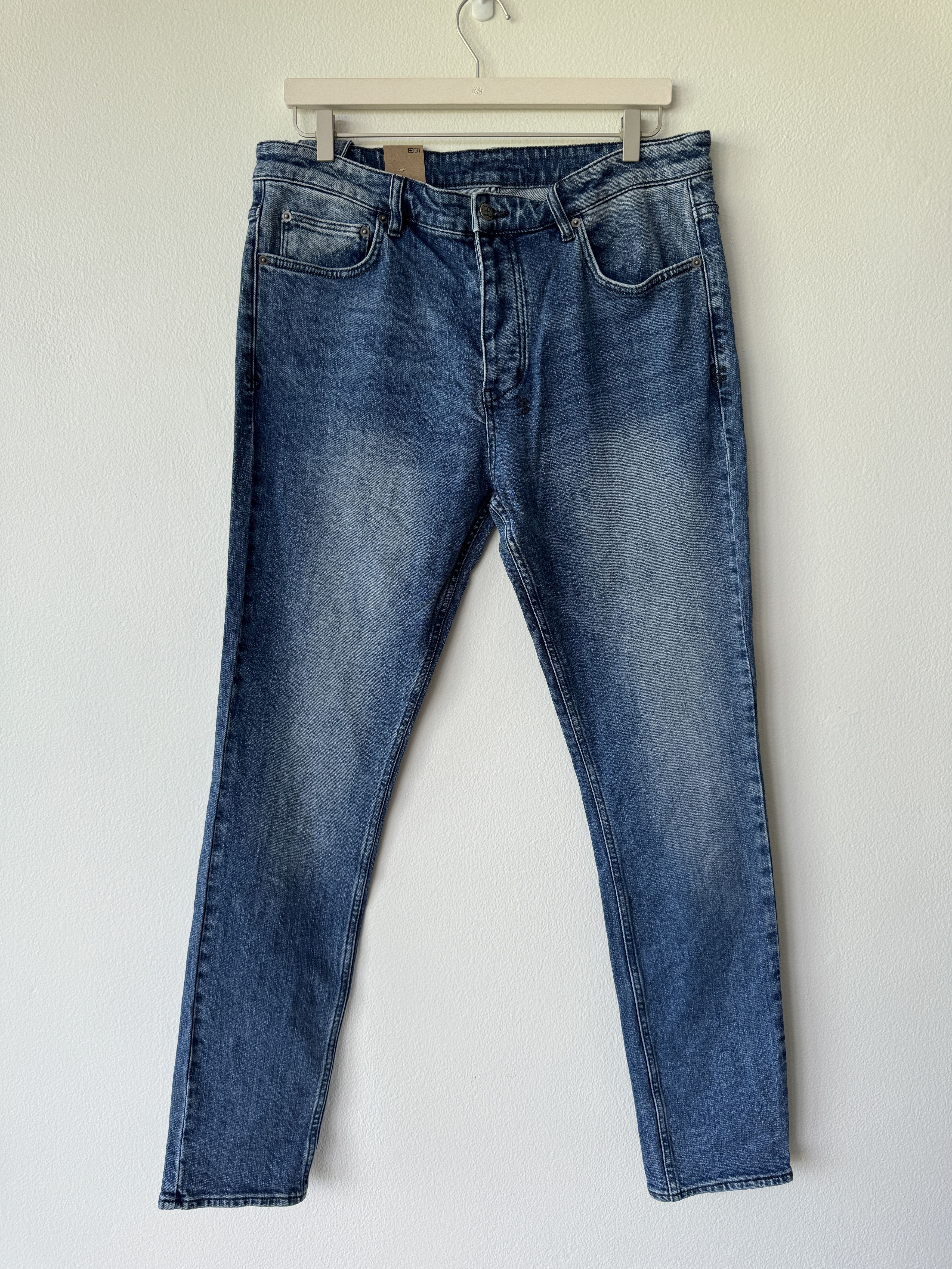 Image of Ksubi Denim Jean Chitch Slim Tapered Leg Korrect Blue 36, Men's