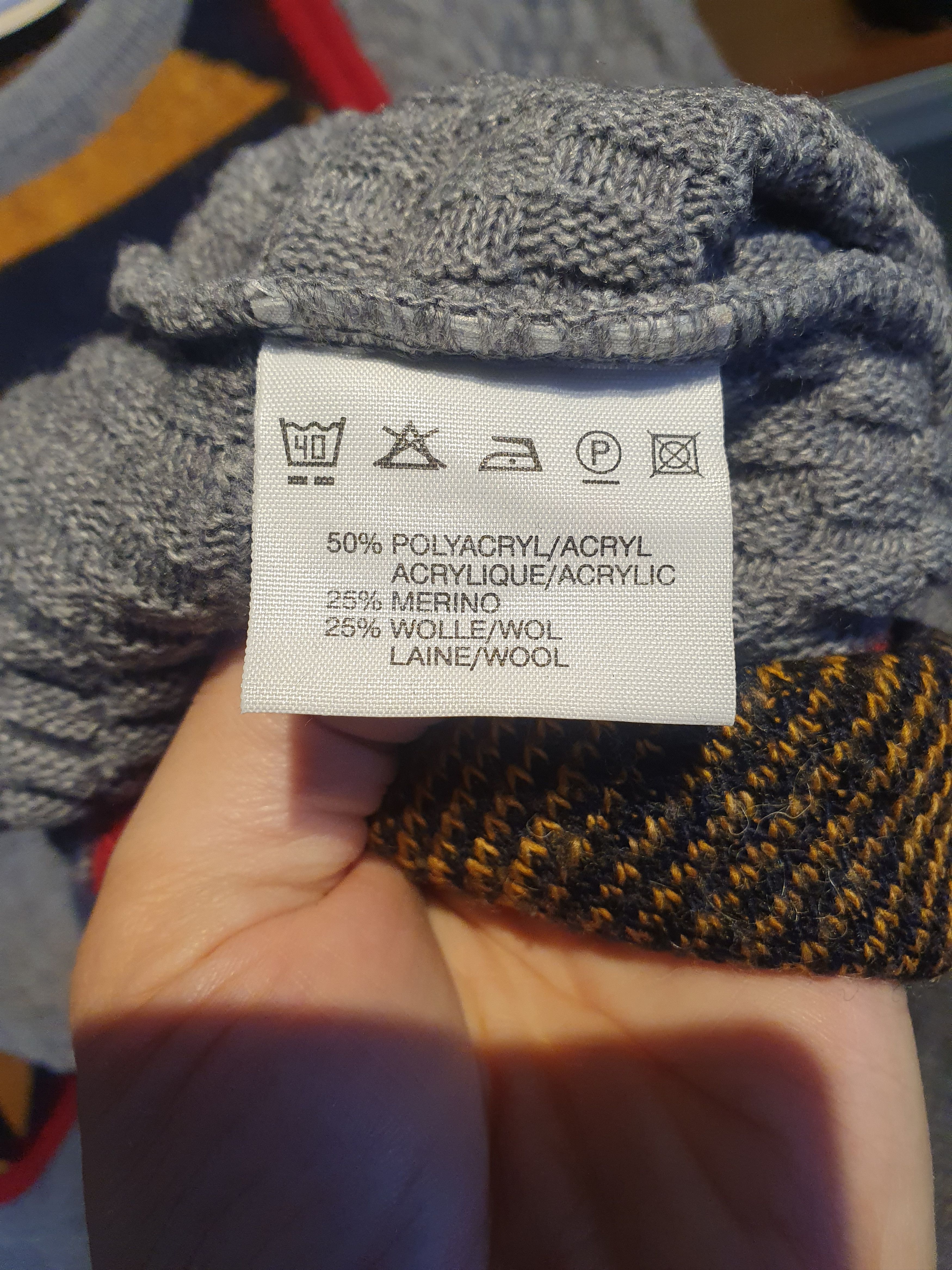 Vintage Enzio Emilio Vintage Sweater Geometric Pattern sz L? Size US L / EU 52-54 / 3 - 4 Thumbnail
