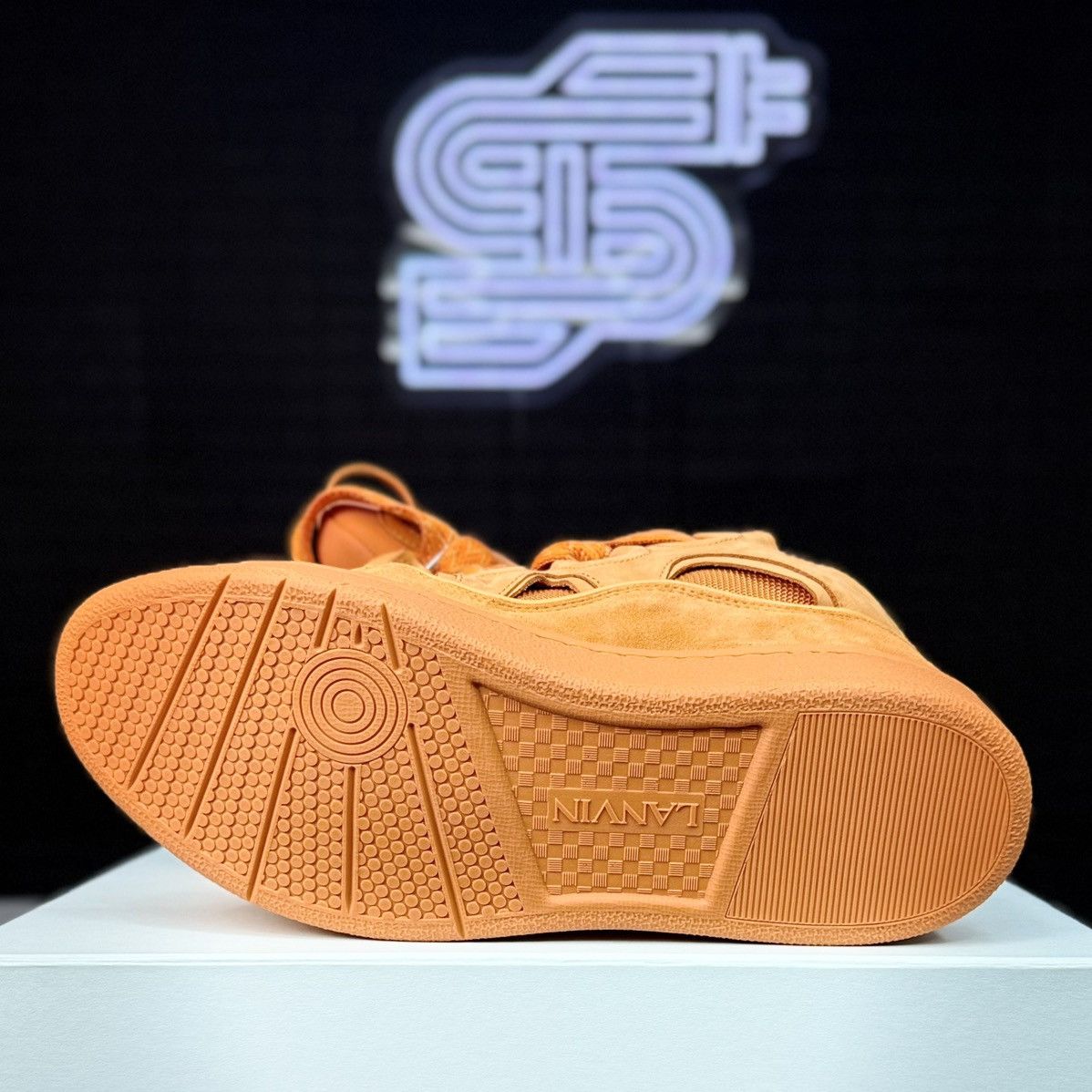 Lanvin Lanvin Curb Sneaker Mango Size US 15 / EU 48 - 6 Thumbnail