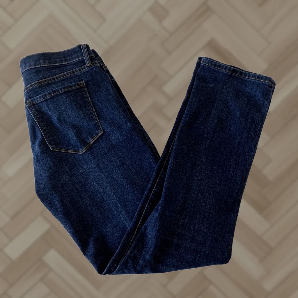 Banana Republic Banana Republic Jeans Skinny Denim Blue 26 Women's Medium Wash Jeans Blue Skinny Size 26" / US 2 / IT 38 - 1 Thumbnail