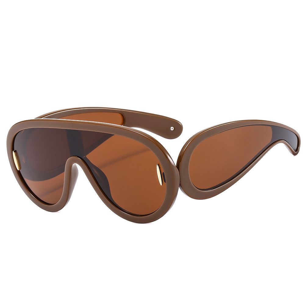 Vintage Retro Drip Oval Frame Sunglasses Size ONE SIZE - 2 Thumbnail