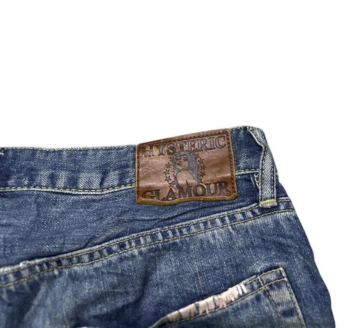 Hysteric Glamour × Japanese Brand × Vintage Hysteric glamour short pants cut of leg Size US 34 / EU 50 - 3 Thumbnail