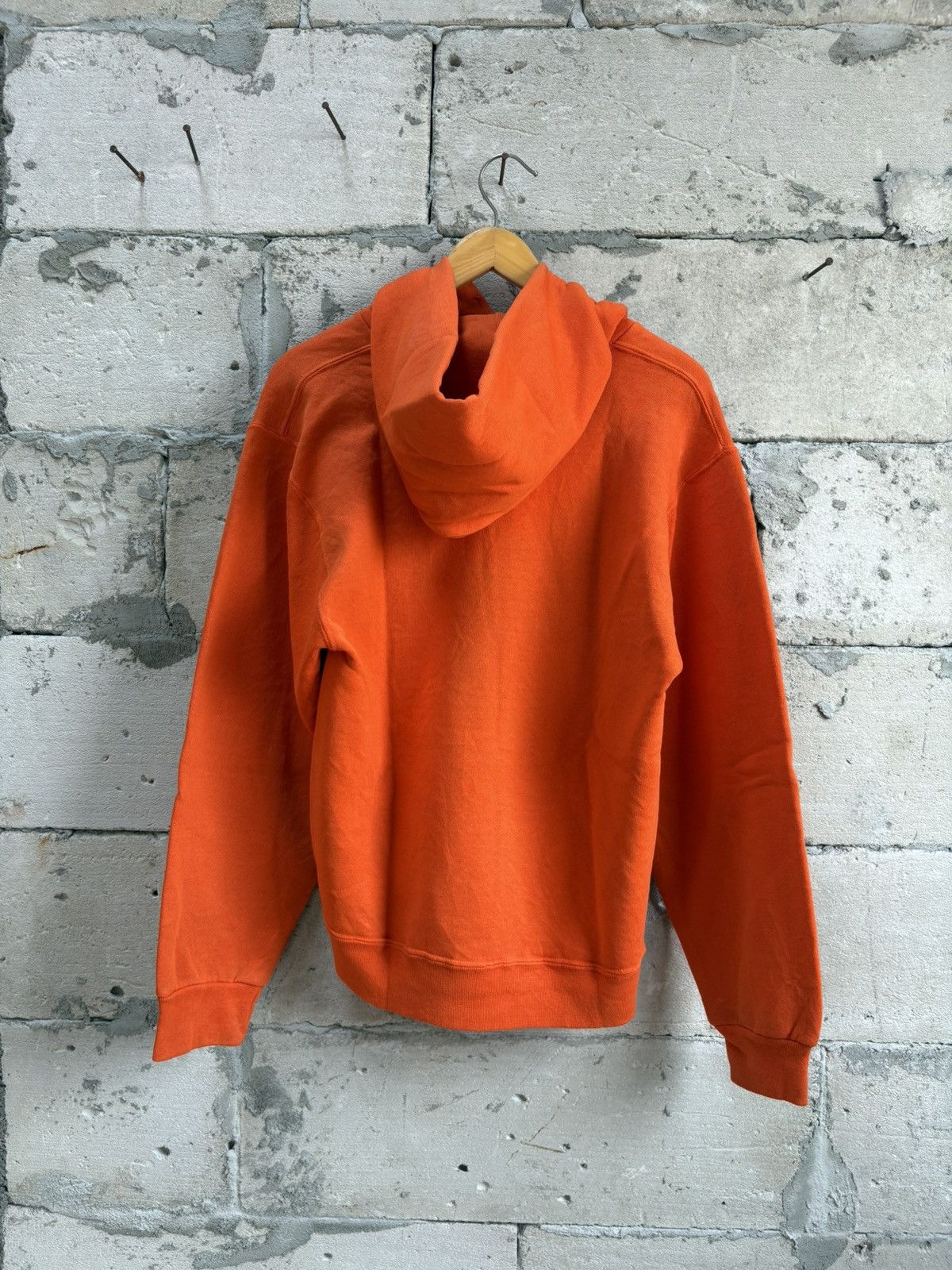 Vintage Faded Orange Russell Hoodie Size US S / EU 44-46 / 1 - 2 Thumbnail