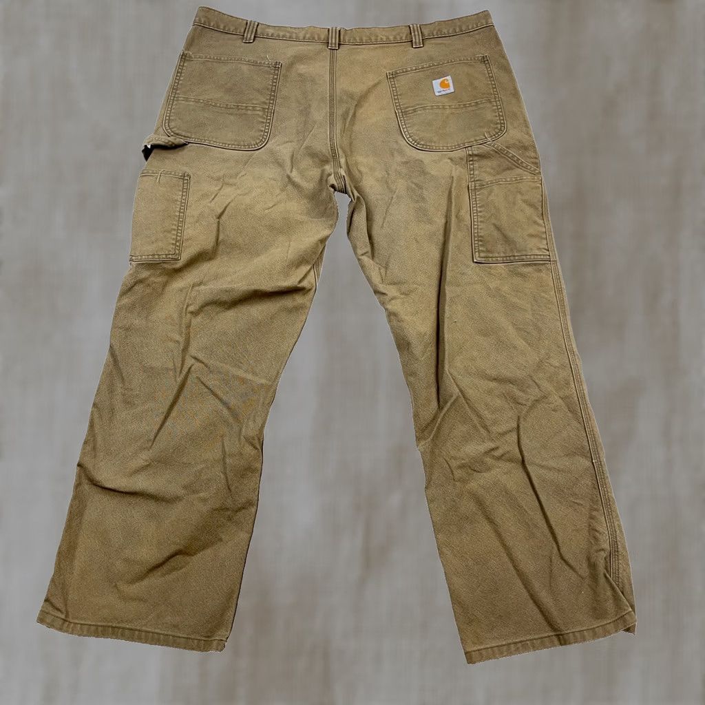 Carhartt Carhartt Pants Men 42x30 Carpenter Duck Canvas Baggy Faded Distressed Relaxed - Used Size US 42 / EU 58 - 1 Thumbnail