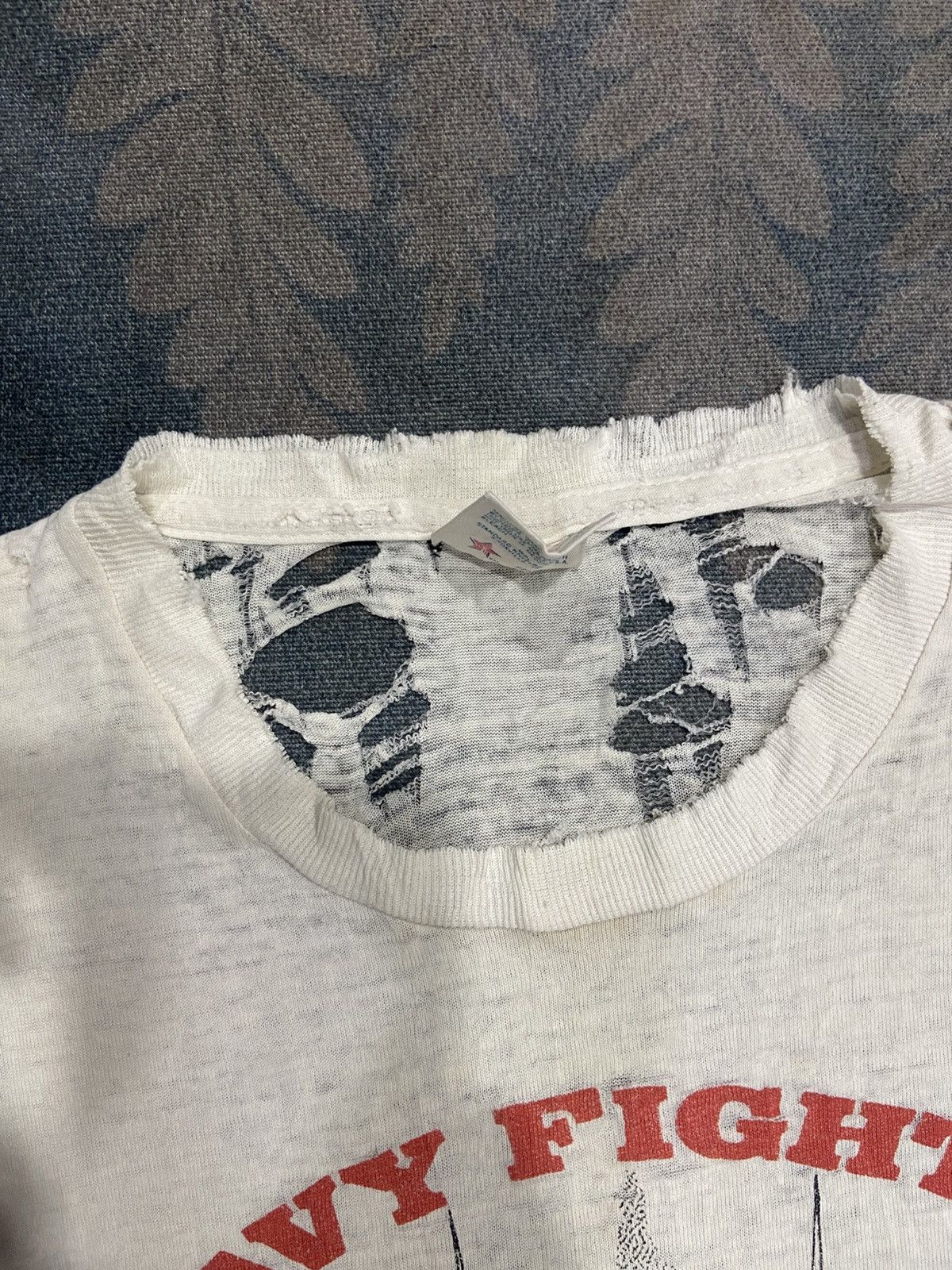 Vintage Vintage Top Gun Weapons School 80s Distress Size US L / EU 52-54 / 3 - 4 Thumbnail