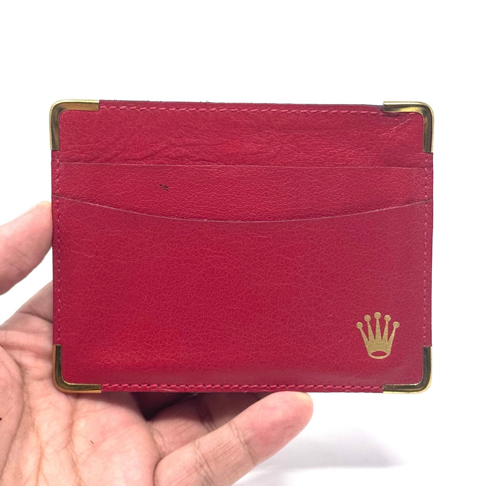 Rolex Rolex Red Cardholder Wallet Size ONE SIZE - 2 Thumbnail