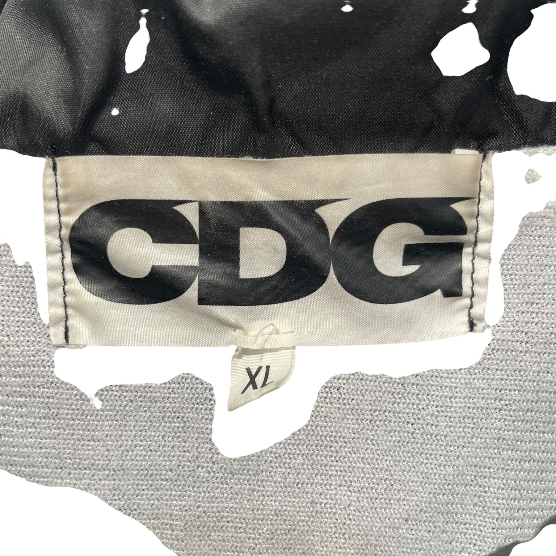 CDG by Comme des Garcons Circle Logo Nylon Windbreaker Jacket Size US XL / EU 56 / 4 - 4 Thumbnail