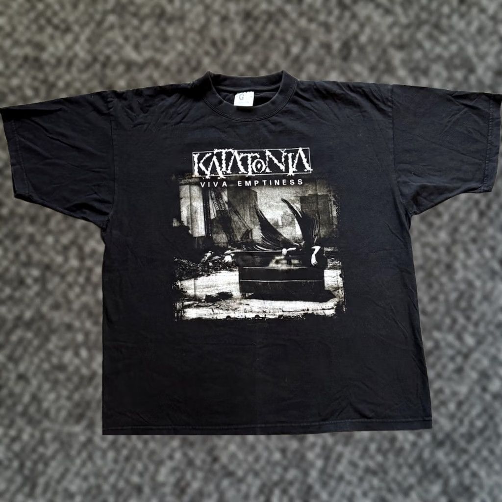 Vintage VINTAGE Katatonia T Shirt XL Band Metal Viva Emptiness 2004 Opeth Dream Theater Men Size US XL / EU 56 / 4 - 1 Thumbnail