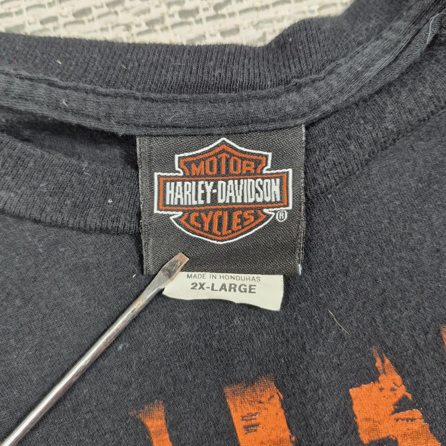 Harley Davidson Harley-Davidson Javelina Shirt Mens 2XL Black Harley-Davidson Boerne Texas Motorcycle Graphic Shirt Men 2XL Black Graphic Print Size US XXL / EU 58 / 5 - 6 Thumbnail