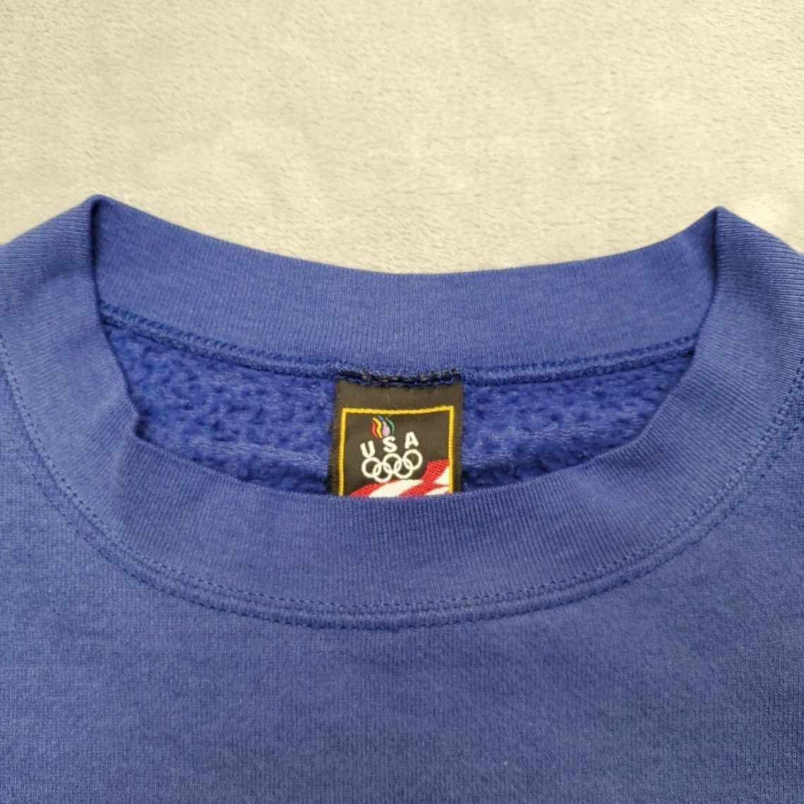 JCPenney VTG JCPenney Olympic Crewneck Sweatshirt Mens XL Faded Blue Pullover Fleece USA Shirt Men XL Blue Vintage Sweatshirt USA Size US XL / EU 56 / 4 - 5 Thumbnail