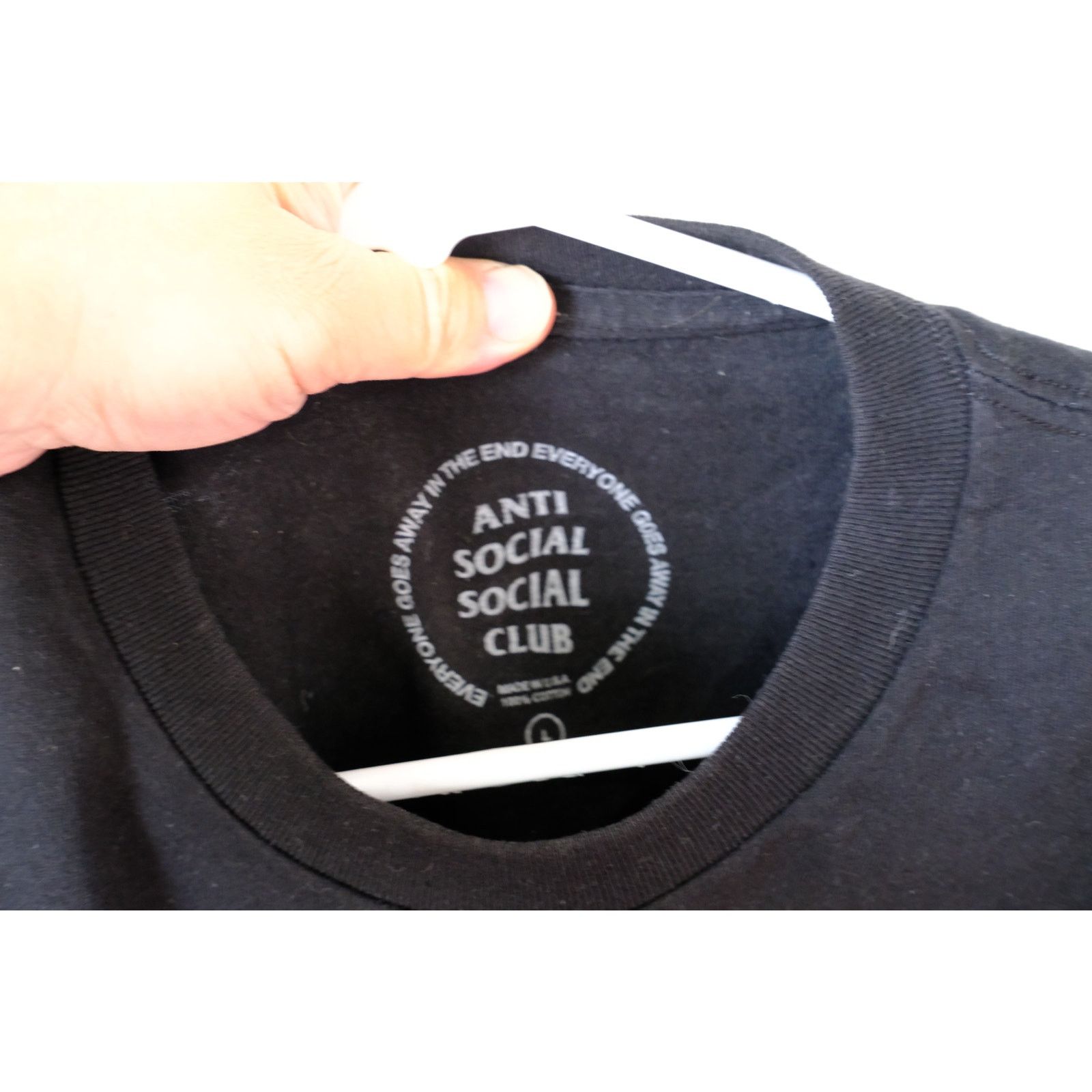 Anti Social Social Club Anti Social Social Club Roses Tee, Black, Size L Size US L / EU 52-54 / 3 - 5 Thumbnail