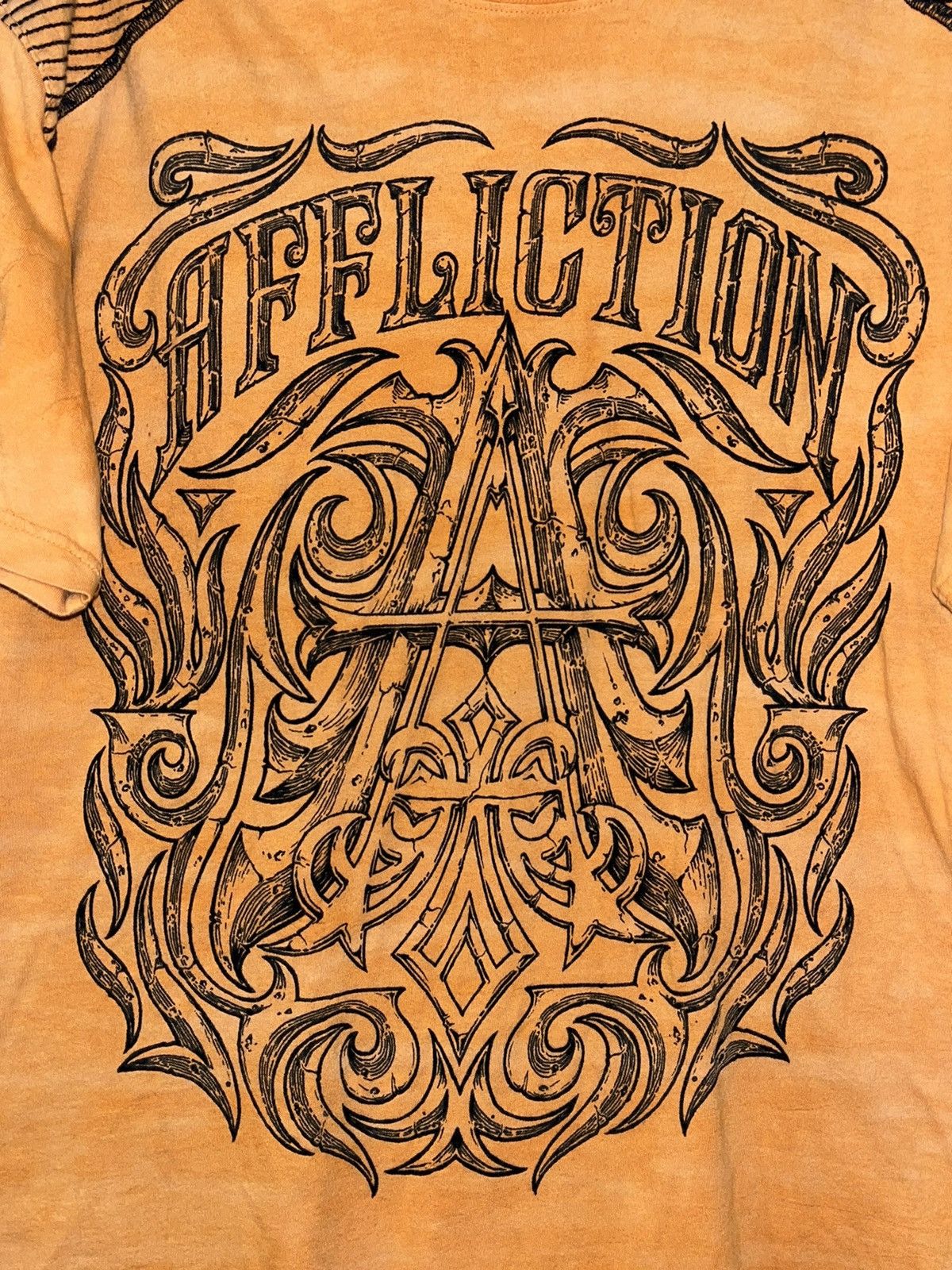 Affliction × If Six Was Nine Crazy Y2K Cyber Grunge Baggy Skater Faded ERD Affliction Tee Size US L / EU 52-54 / 3 - 2 Thumbnail
