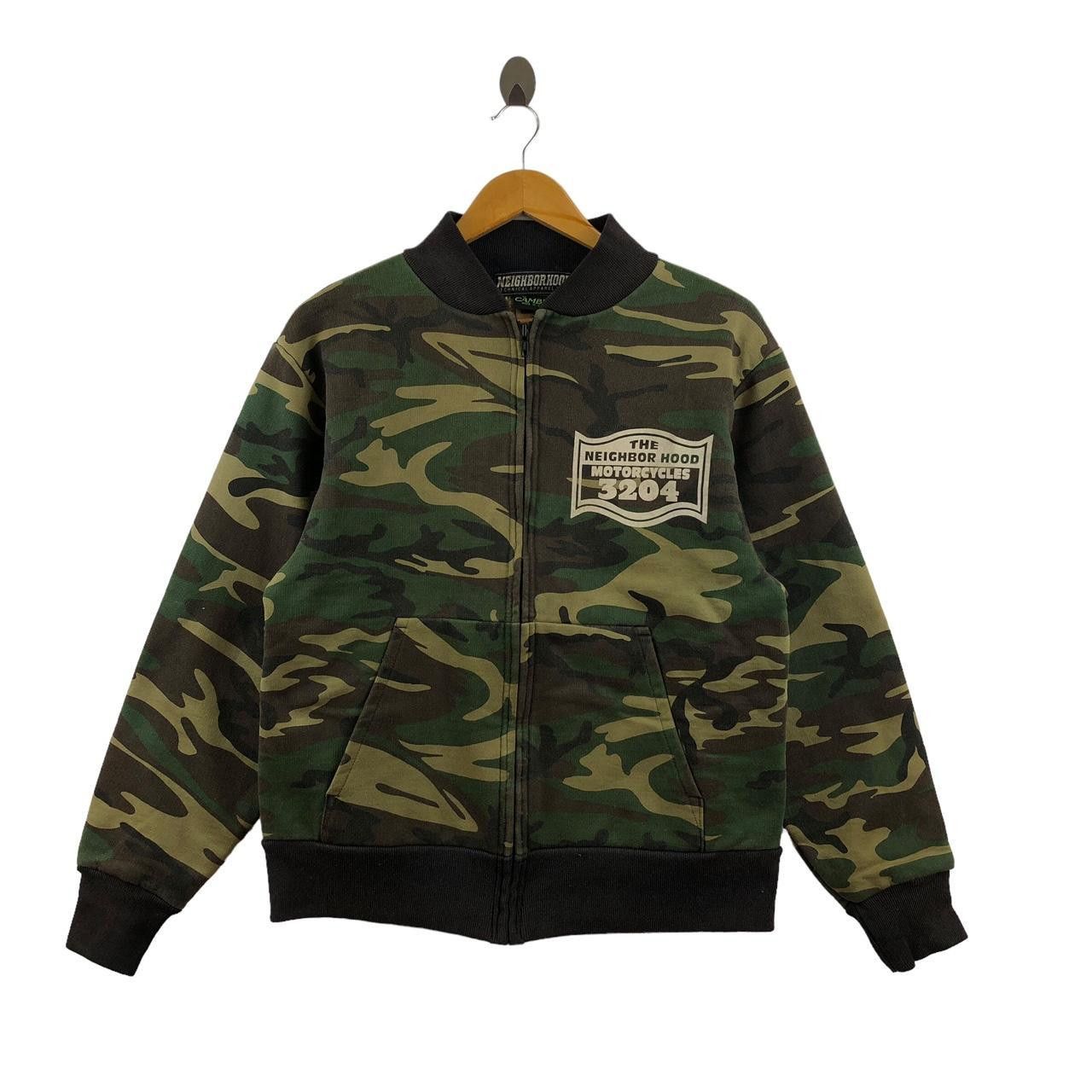 Neighborhood Vintage 90’ NEIGHBORHOOD JAPAN x CAMBER Camo Bomber Jacket Size US S / EU 44-46 / 1 - 1 Thumbnail