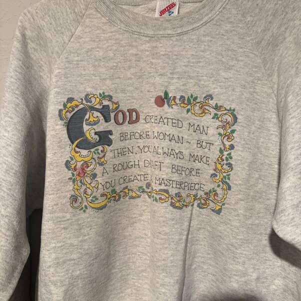 Other Vintage Jesus Crewneck Size US L / EU 52-54 / 3 - 2 Thumbnail