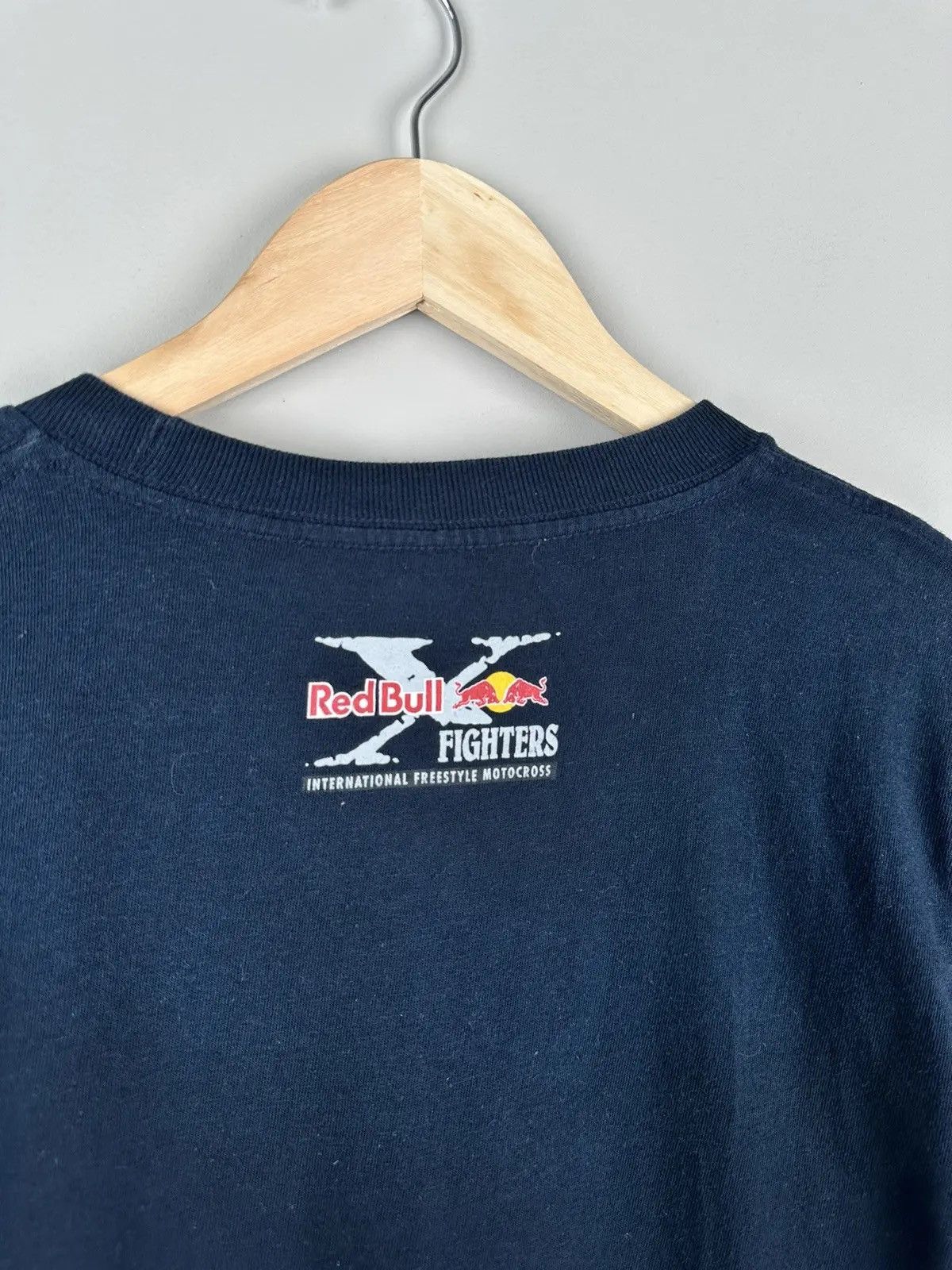 Red Bull Vintage Y2k Red Bull Fighters Fox Racing Tee Size US S / EU 44-46 / 1 - 4 Thumbnail