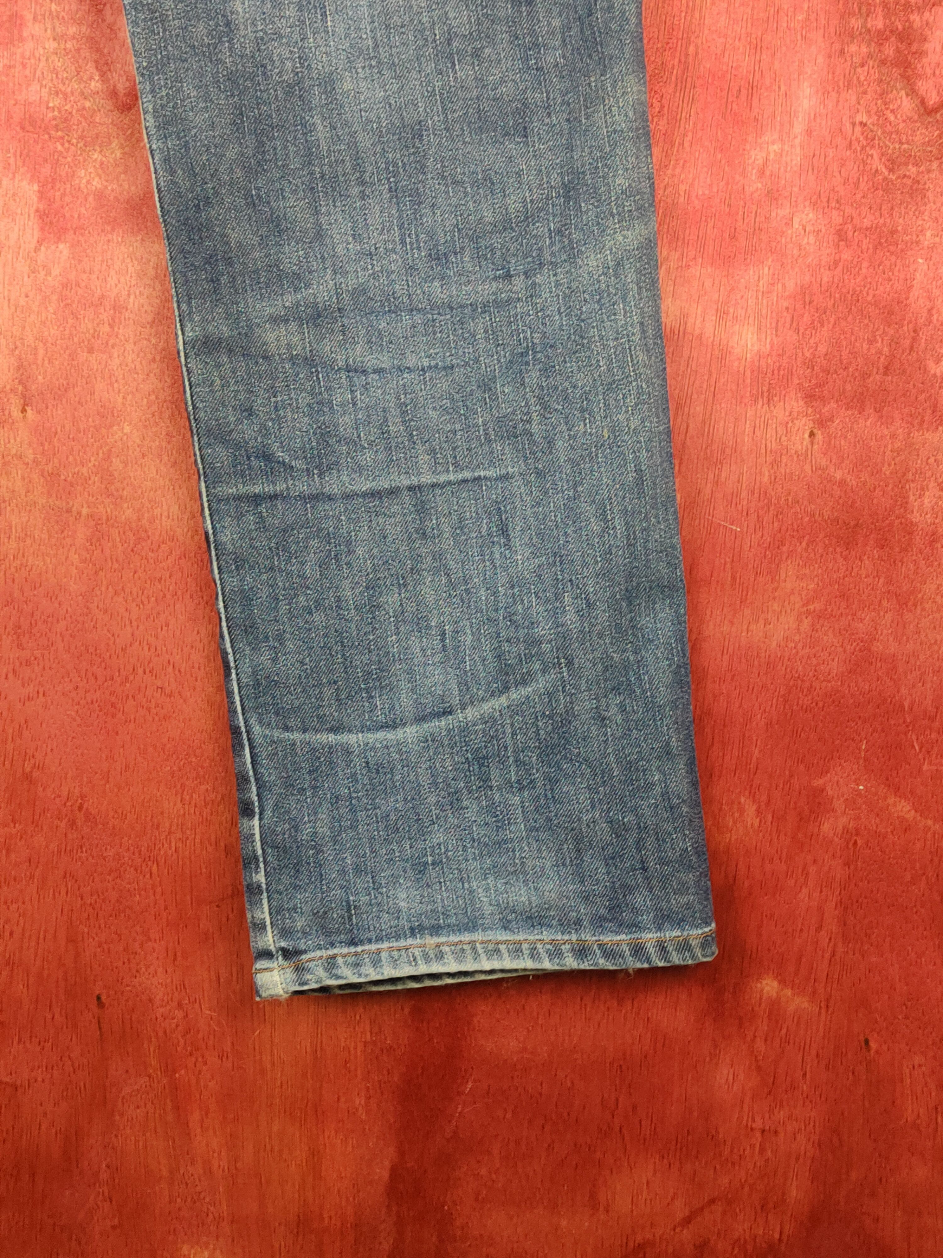 Japanese Brand Bobson Blue Distressed Ripped Jeans #S1660 Size US 30 / EU 46 - 15 Thumbnail