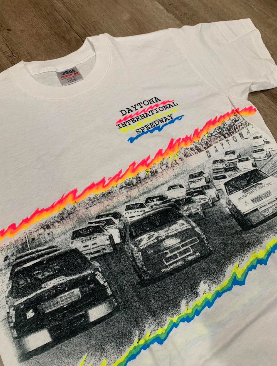 Daytona Vintage Daytona International Speedway Racing Tee Size US L / EU 52-54 / 3 - 1 Thumbnail