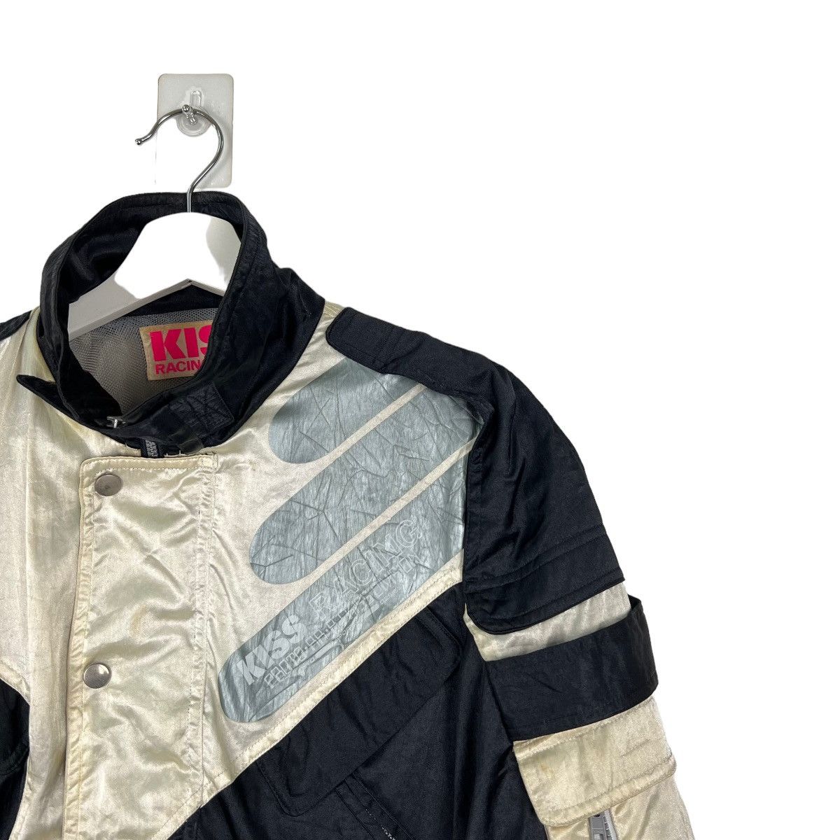 Kadoya 🔥 RARE KISS RACING TEAM HYBRID SURVIVAL MOTO JACKET Size US L / EU 52-54 / 3 - 7 Thumbnail