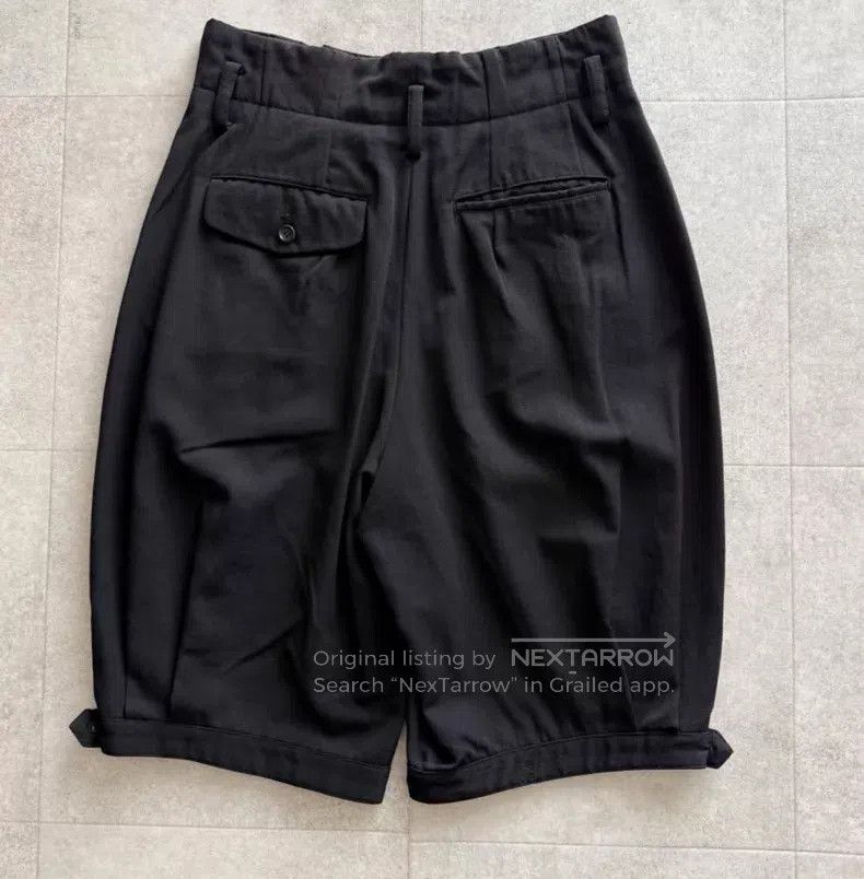 Comme des Garcons Comme Des Garcons size S High-waisted pleated short pants, Size 23" - 4 Thumbnail