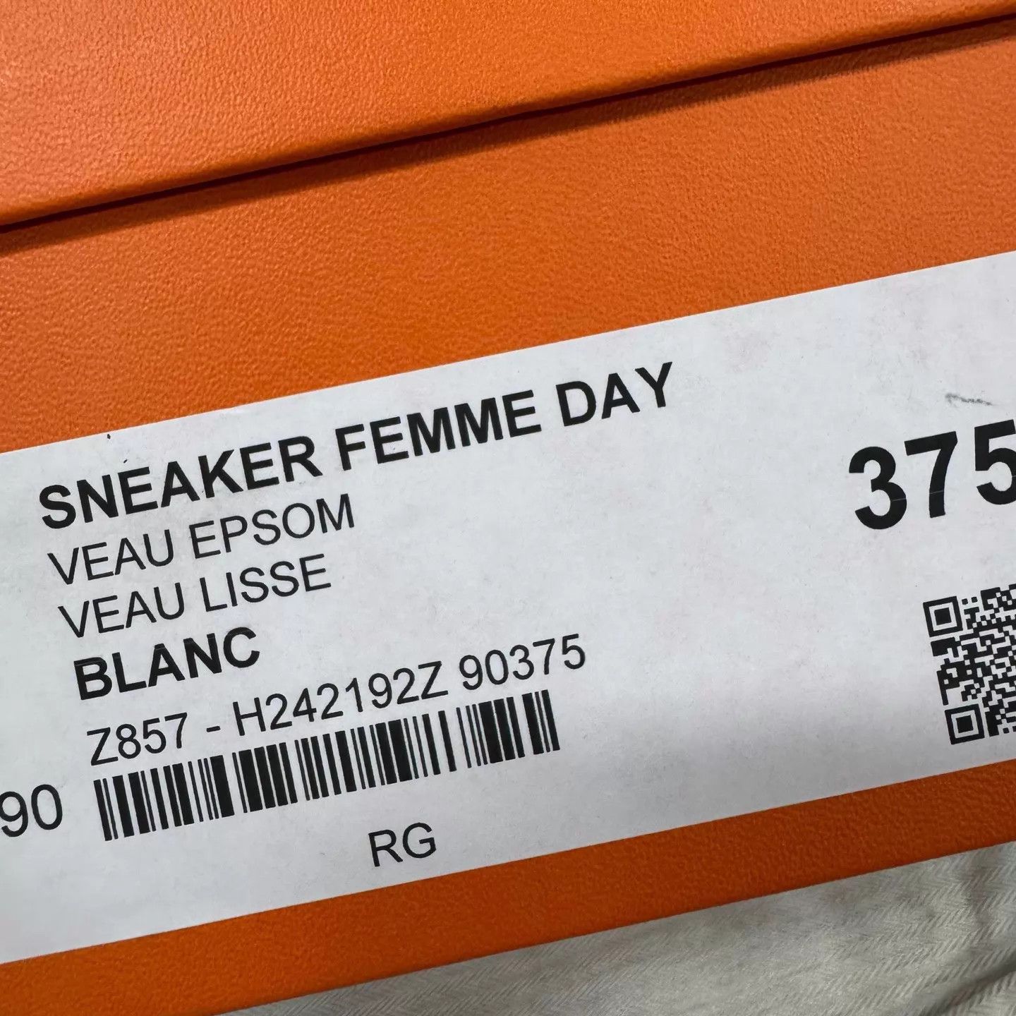 Hermes Hermes Kelly Metallic Buckle White Platform Sneaker 37 Size US 6.5 / IT 36.5 - 7 Thumbnail