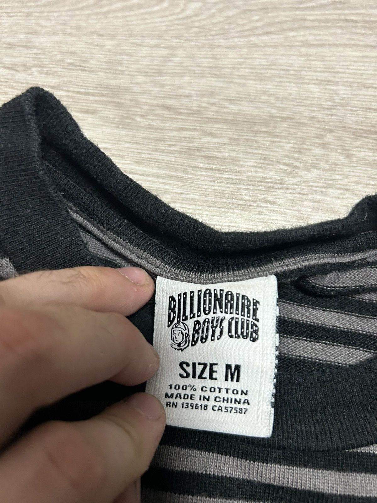 Billionaire Boys Club BBC Billionaire Boys Club T-shirt stripped size S-M Size US S / EU 44-46 / 1 - 8 Thumbnail