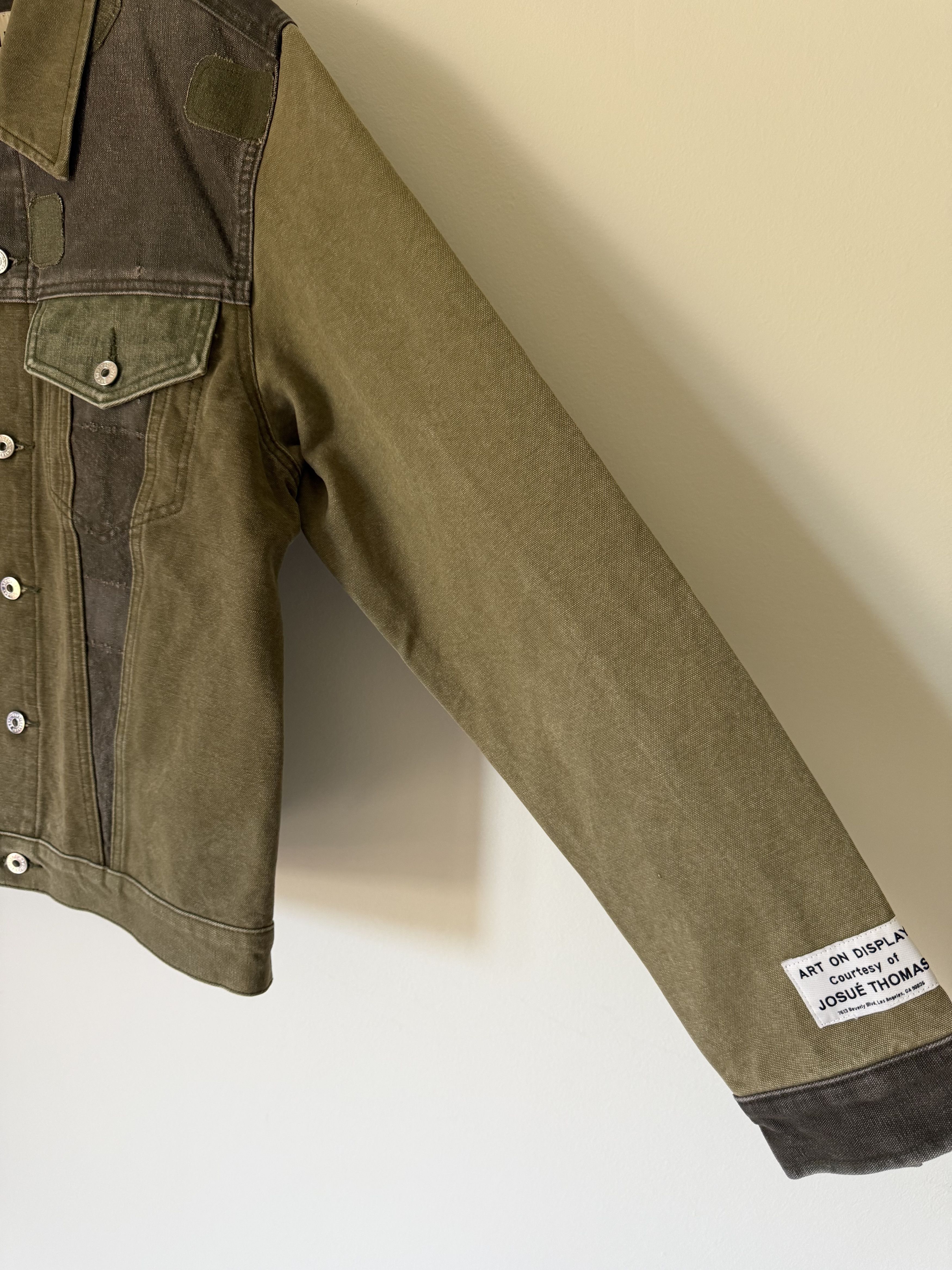 Gallery Dept. Gallery Dept. Andy Patchwork Canvas Jacket in Green Size US L / EU 52-54 / 3 - 4 Thumbnail
