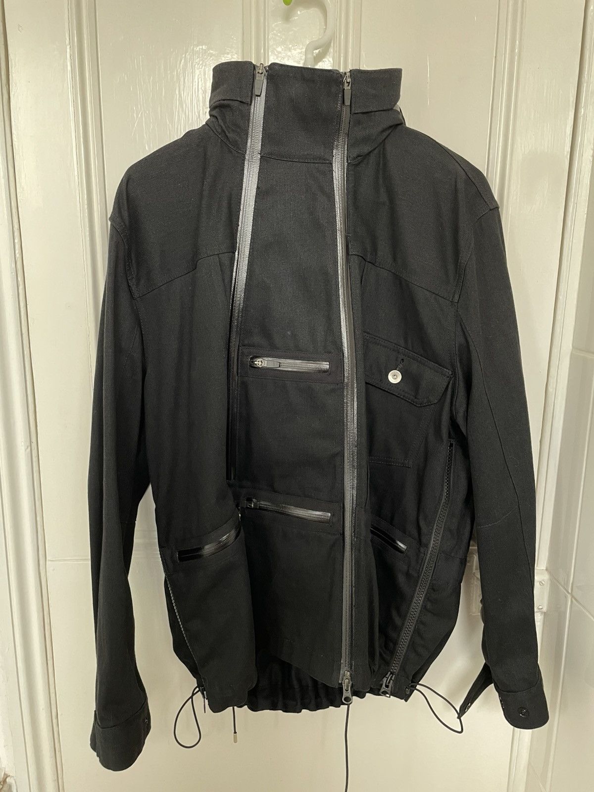 Sacai Sacai Multi-Pocket Denim Blouson Jacket Size US M / EU 48-50 / 2 - 1 Thumbnail