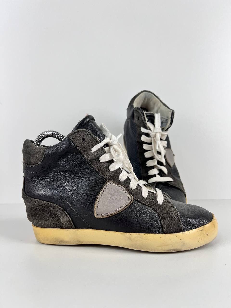 Philippe Model × Vintage Philippe Model leather shoes woman size 37 Size US 7 / IT 37 - 1 Thumbnail