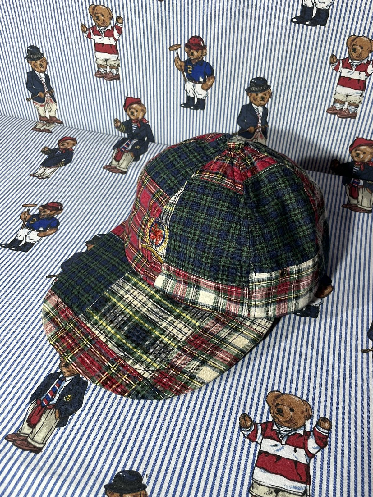 Tommy Hilfiger × Vintage Cap Tommy Hilfiger Lion Crest Patch OG Vintage 90’s Size ONE SIZE - 14 Thumbnail