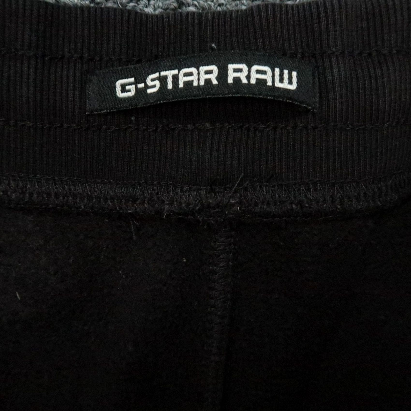 G-Star G Star Raw Sweatpants Mens M Black Athletic Casual Jogger Fleece Pockets Regular Inseam 32 in Tapered Style Sweatpants Size US 31 - 3 Thumbnail