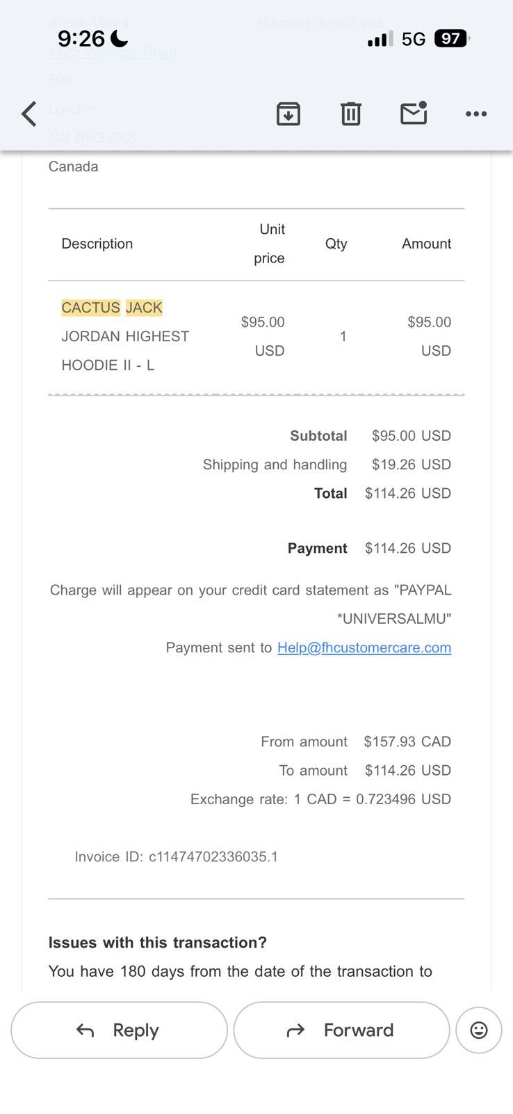 Jordan Brand × Travis Scott CACTUS JACK JORDAN HIGHEST HOODIE II - L Size US L / EU 52-54 / 3 - 4 Thumbnail