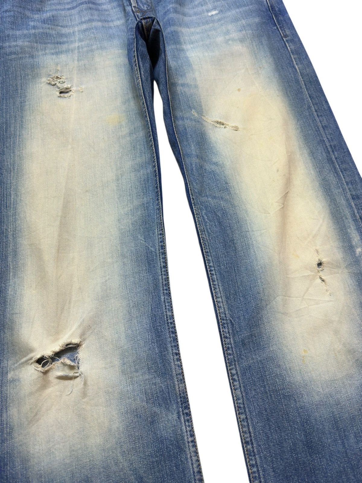 Diesel Black Gold Vintage Diesel Viker-R-Box Mudwash Grunge Denim Size US 36 / EU 52 - 3 Thumbnail