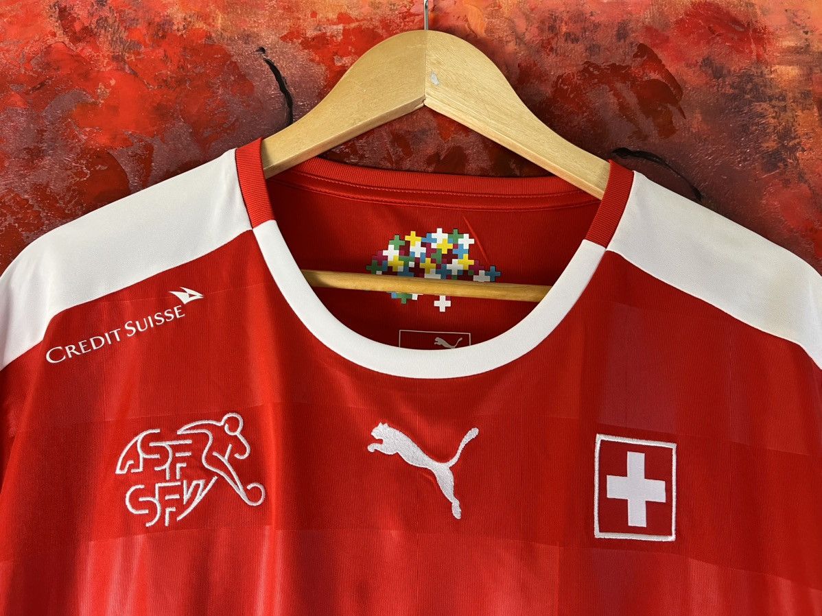 Puma Puma Switzerland Nationals 2016/2017 Home Soccer Hersey XXL Size US XXL / EU 58 / 5 - 2 Thumbnail