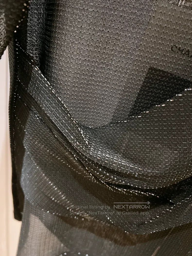 Chanel Chanel Black and silver illusion needle long sleeves Size XS / US 0-2 / IT 36-38 - 4 Thumbnail