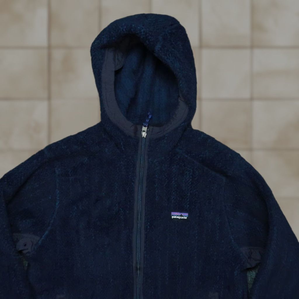 Patagonia VINTAGE Patagonia Jacket Mens Small Blue Arctos Hoody Fleece Full Zip Pockets Hooded VTG Size US S / EU 44-46 / 1 - 1 Thumbnail