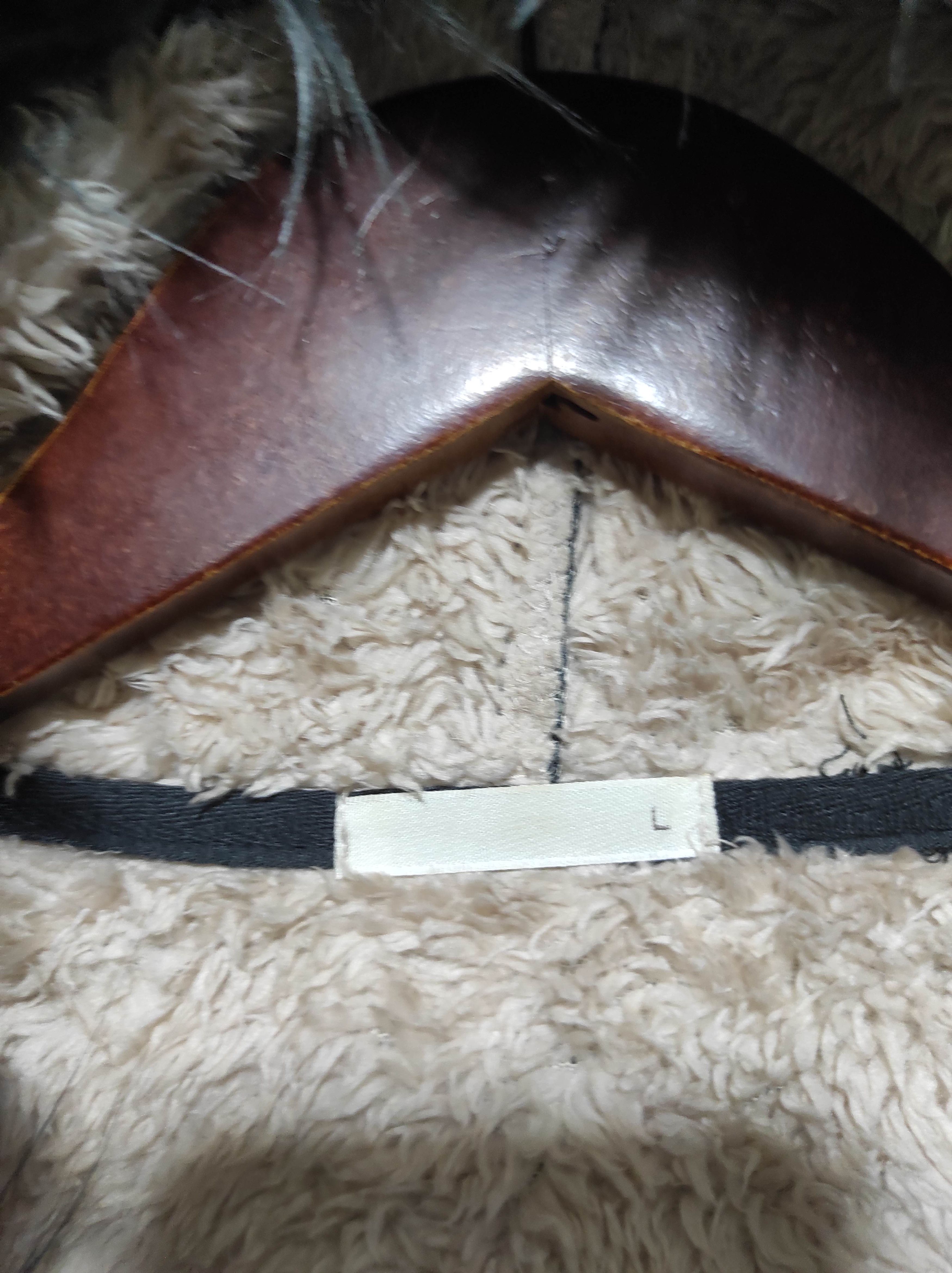 If Six Was Nine Gray Sherpa Zipper Fur Hoodie Heavy LGB style Size US L / EU 52-54 / 3 - 7 Thumbnail