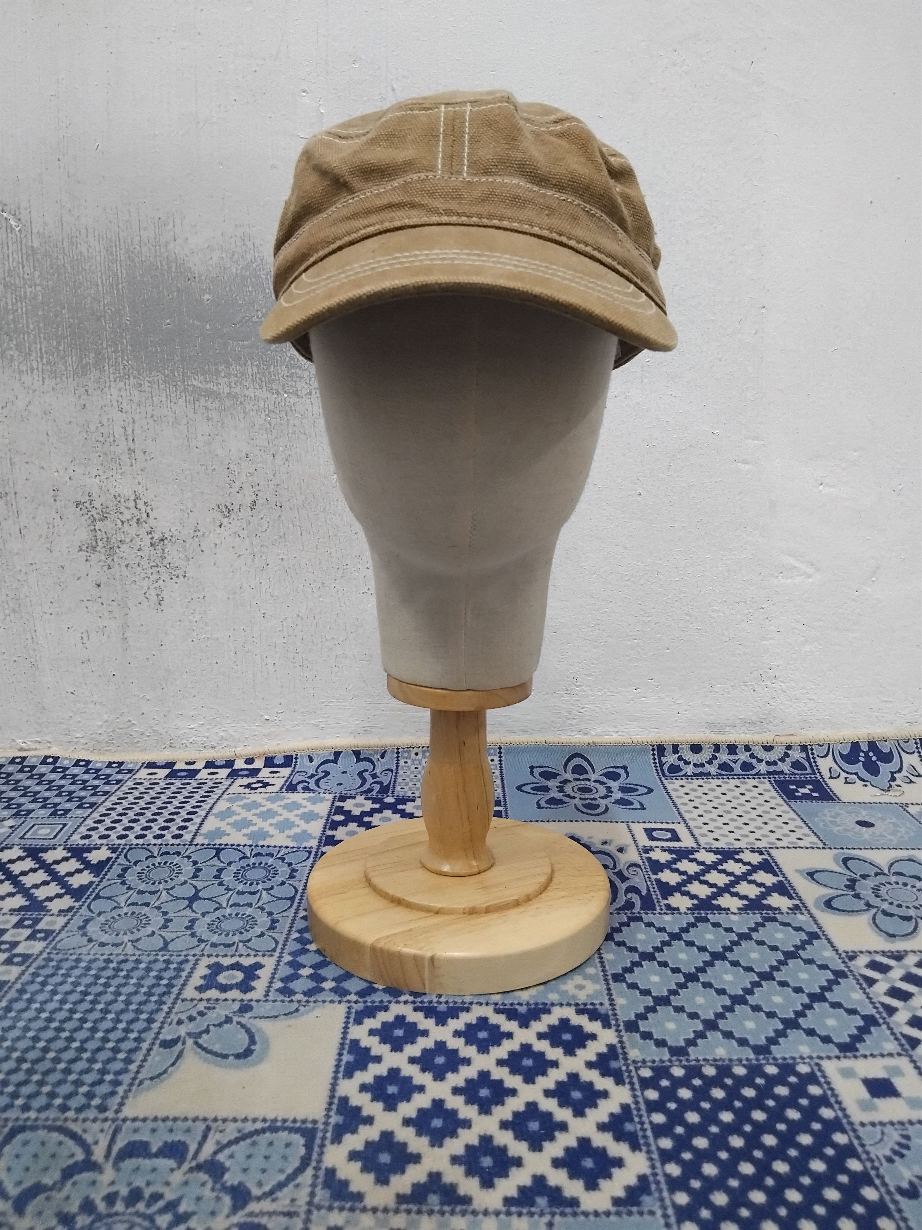 Japanese Brand 💥Healthknit union made brown cap Size ONE SIZE - 5 Thumbnail