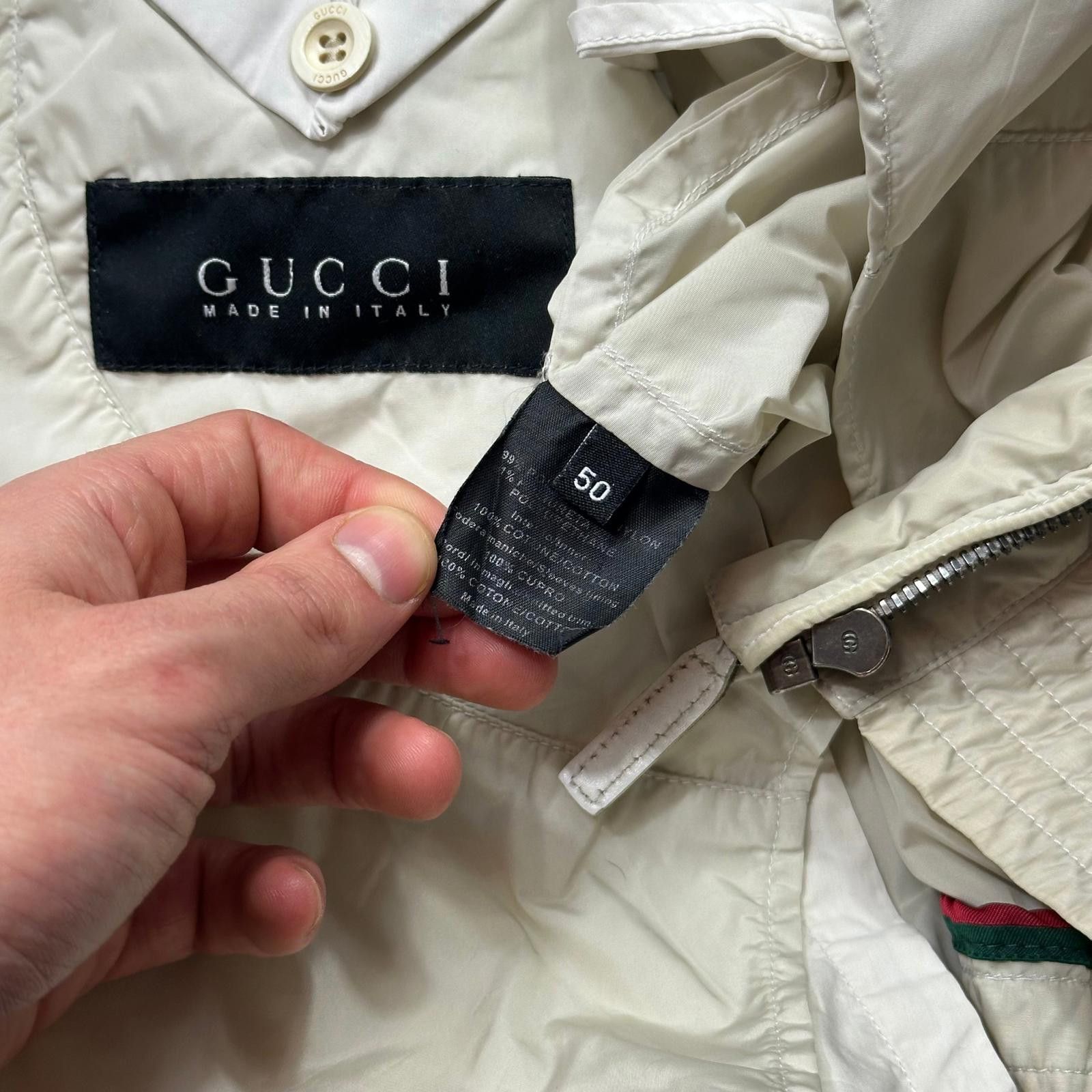 Gucci Gucci by Tom Ford 00’s Nylon Military Web Bomber Jacket M/L Size US M / EU 48-50 / 2 - 9 Thumbnail