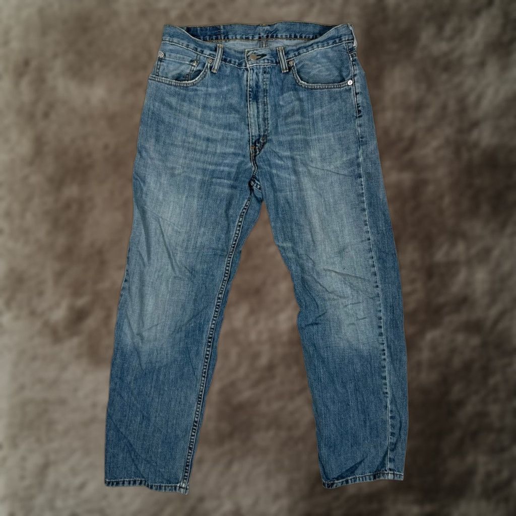 Levi's VINTAGE Levi's 550 Jeans Mens 32x30 Blue Medium Wash Relaxed Tapered Mexico READ Size US 32 / EU 48 - 1 Thumbnail