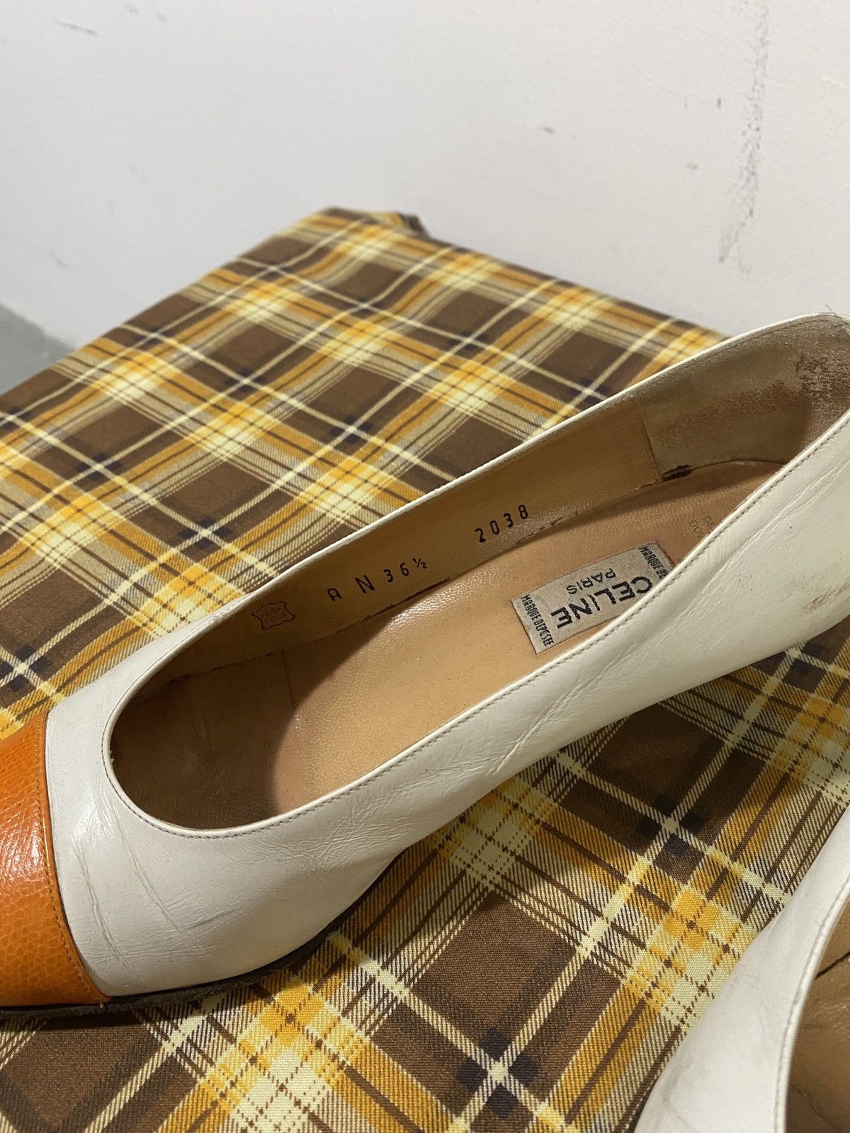 Celine × Vintage Vintage Celine heel Size US 6.5 / IT 36.5 - 4 Thumbnail