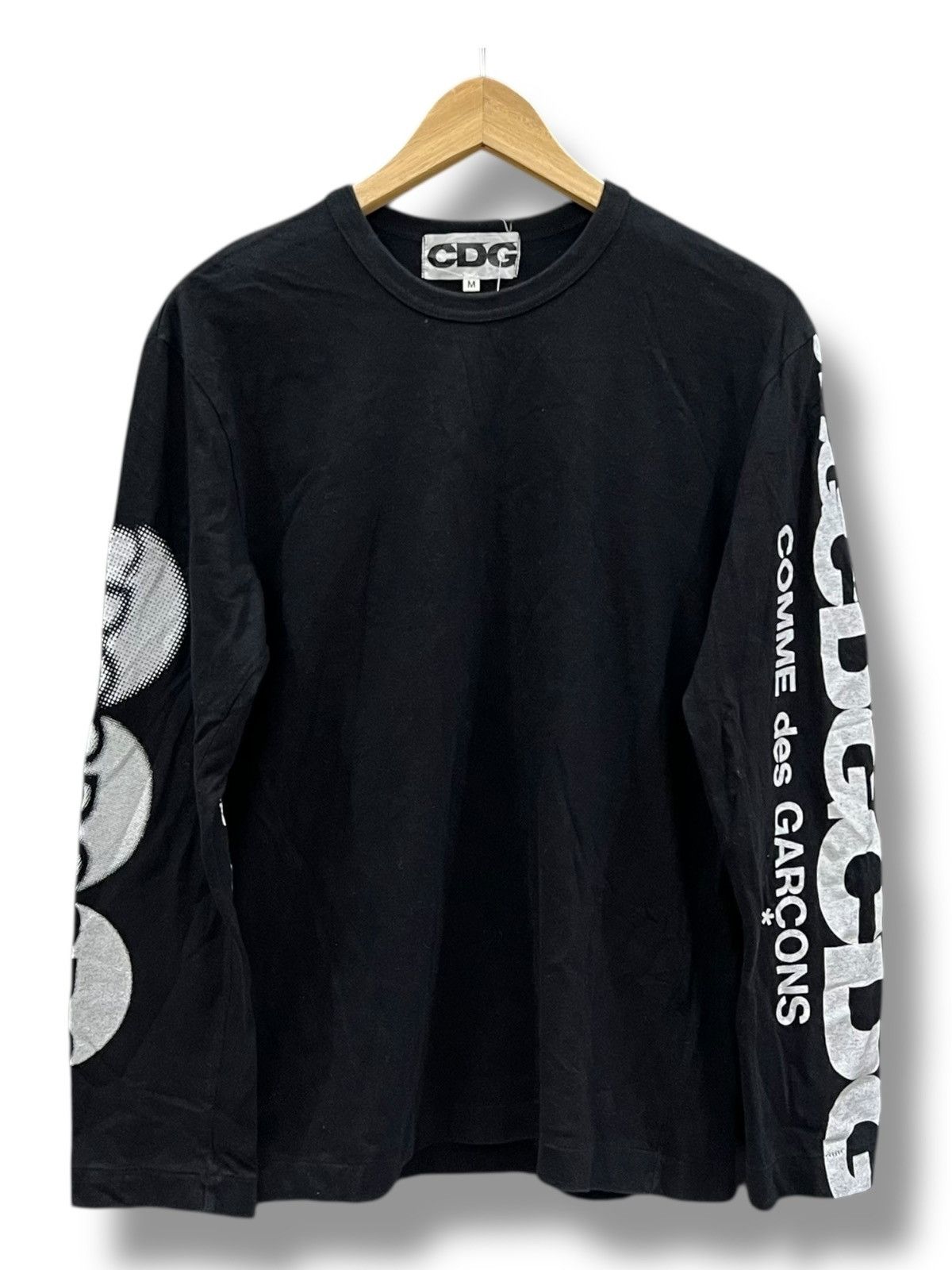 Comme des Garcons CDG Logo Long Sleeve Tee | Grailed