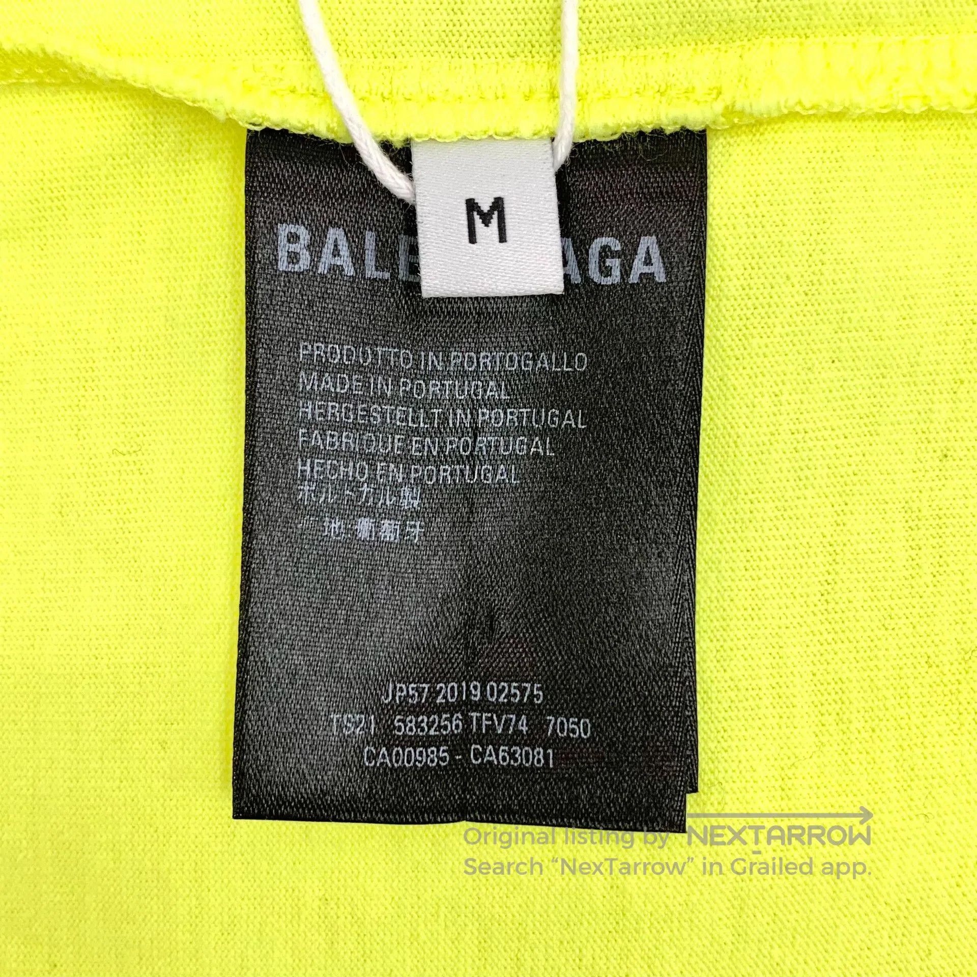 Balenciaga Balenciaga Logo Embroidery Cotton T-Shirt. Size US M / EU 48-50 / 2 - 6 Thumbnail