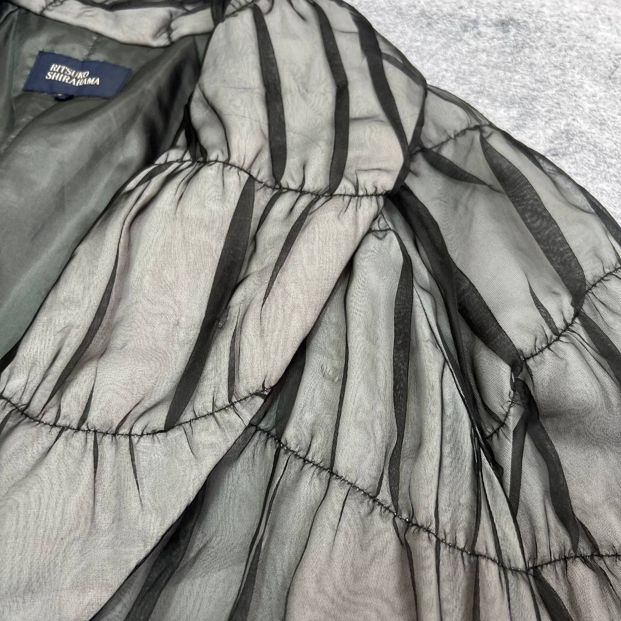 Japanese Brand × Vintage Ritsuko Shirahama Avant-Garde Mesh Jacket Tokyo Japan Size 2 Size L / US 10 / IT 46 - 4 Thumbnail
