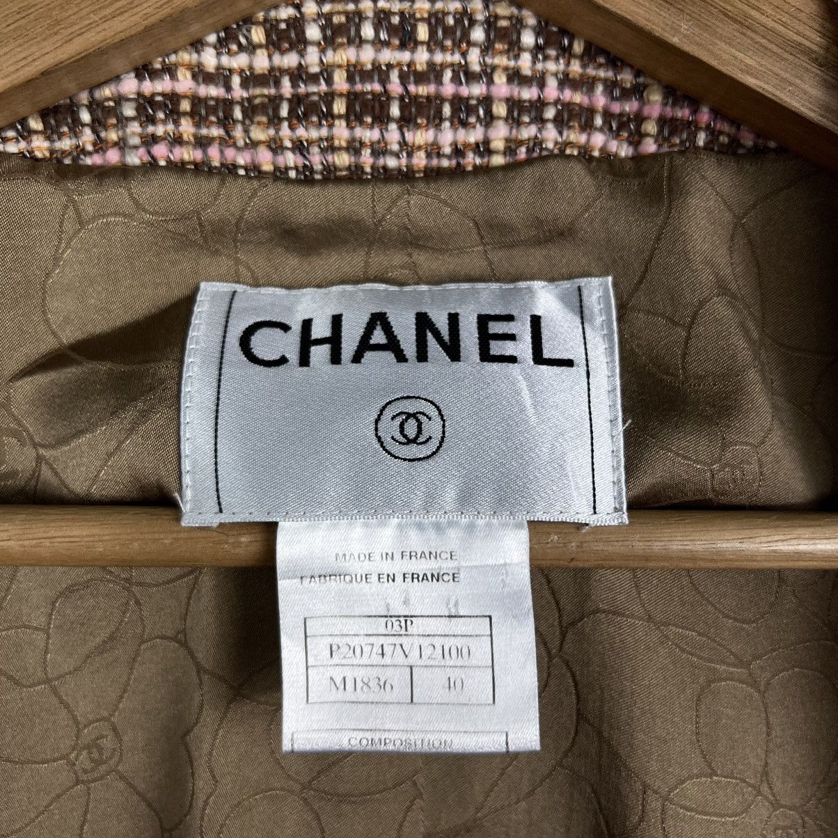 Chanel 🔥VINTAGE CHANEL TWEED JACKETS Size S / US 4 / IT 40 - 15 Thumbnail
