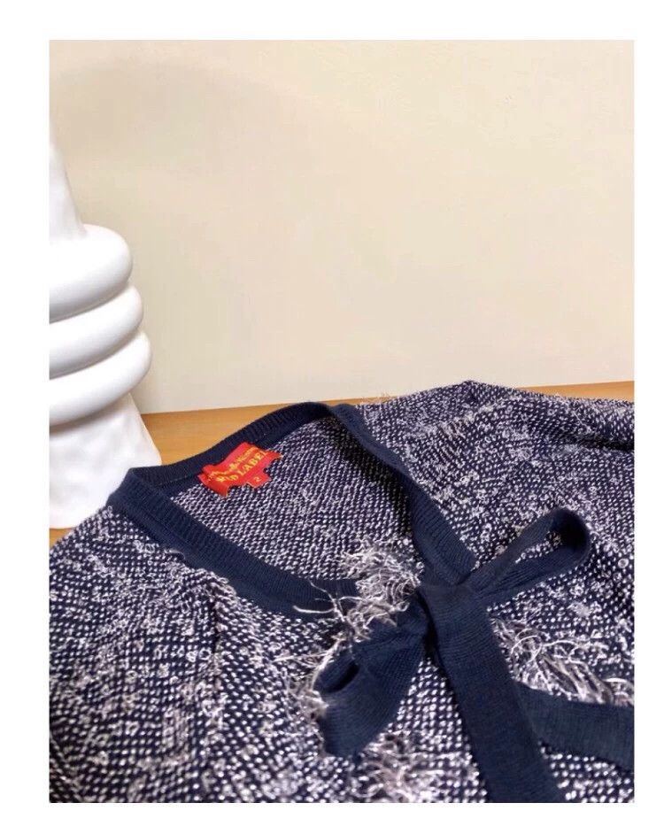 Vivienne Westwood Vivienne Westwood Navy Blue Tone Sweater Size M / US 6-8 / IT 42-44 - 2 Thumbnail